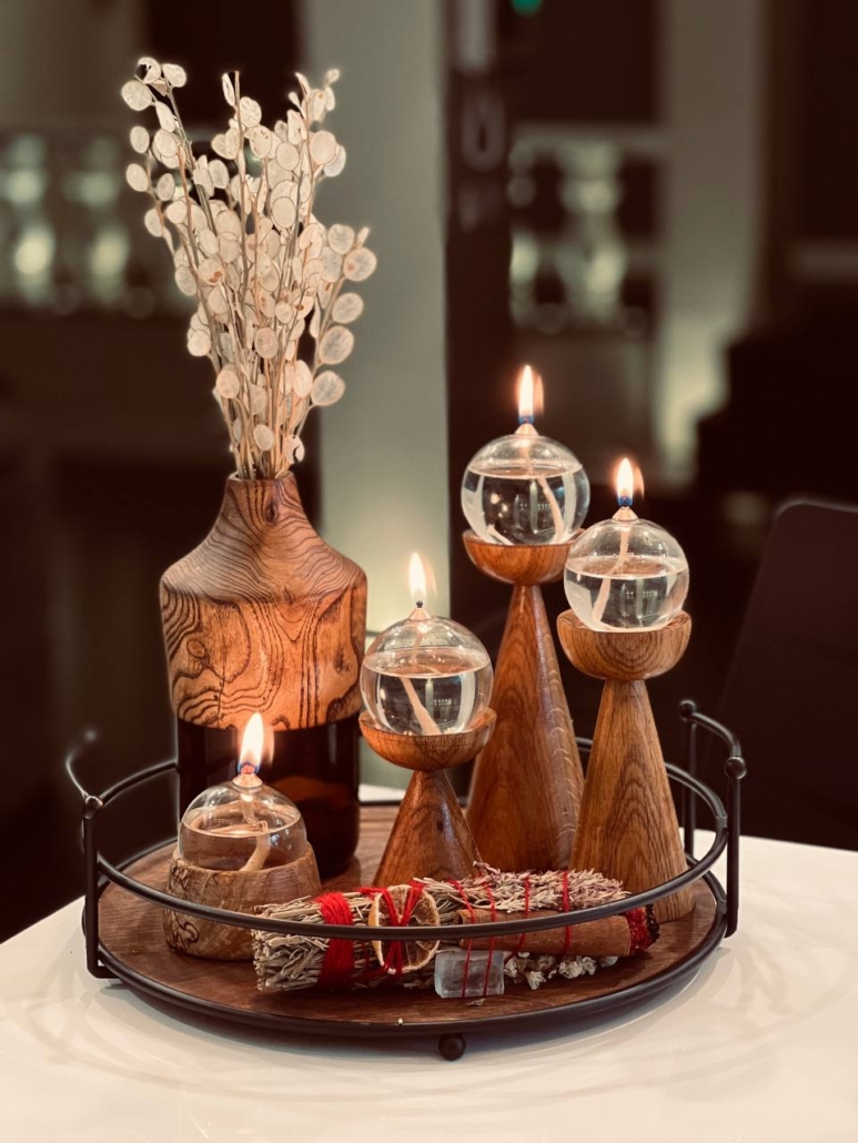 جاشمعی چوبی 