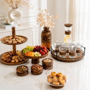 اهمیت استفاده از ظروف پذیرایی لوکس در زیبایی دکوراسیون منزل